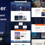 Bauer WordPress 主题-建筑和工业 -内置了9 多个独特的演示
