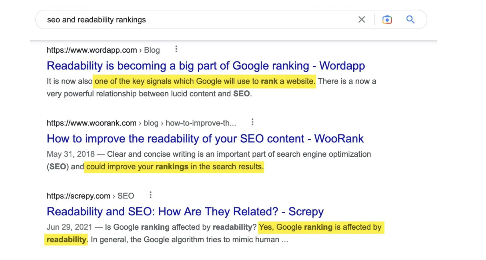 提高网站 SEO 的可读性