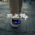 跨境电商素材下载-多页翻转过渡AE模板素材