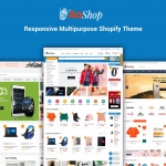 AASHOP 多用途 Shopify 主题-用于建立任何在线商店,强大的超级菜单,可视化页面生成器,具有许多流畅效果的真棒幻灯片