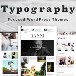 Danni WordPress 主题-具有注重排版, 易用性和极简主义的设计理念