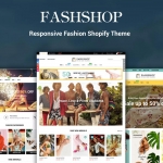 FashShop Shopify 主题-它有一百个选项, 可以通过混合已经集成在内部的所有部分来创建大量布局