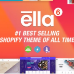Ella Shopify 主题-多合一的具有多种布局和样式-包含12个子主题