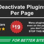 Deactivate 插件-提高 WordPress 网站性能