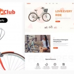 Bikez自行车独立站Shopify主题-Shopify单品网站模板