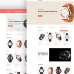 Timekeeper奢华手表 Shopify 主题