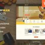 Handyman 建筑和维修服务 WordPress 主题-好用的 WordPress 模板