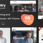 Mentry 贷款和金融 WordPress 网站主题