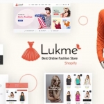 Lukme Shopify 网站服饰类目主题-Shopify 独立站时尚模板