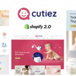 Cutiez Shopify儿童玩具网站主题
